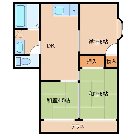 そとやまハイツ（深谷市上柴町西）の物件間取画像